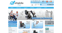 Desktop Screenshot of ortopediaavis.es